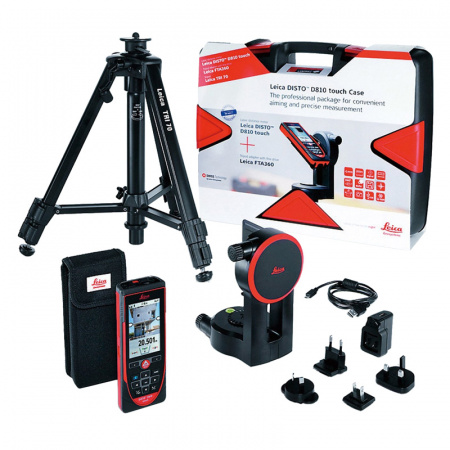 Фото Комплект Leica DISTO D810 touch со штативом и адаптером