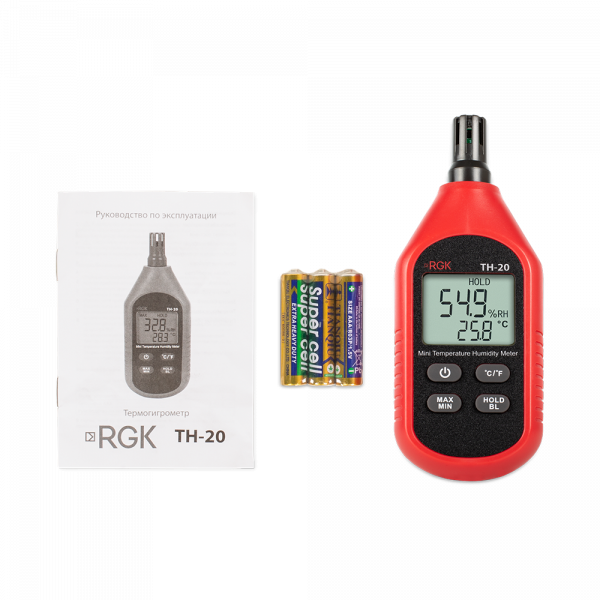 Термогигрометр RGK TH-20