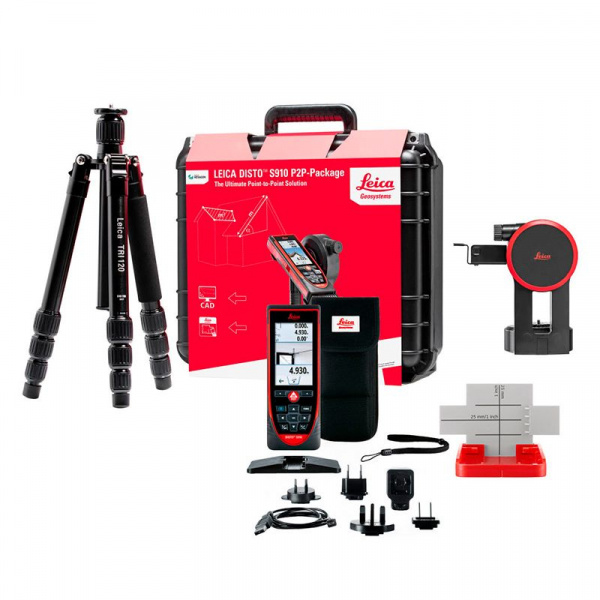 Фото Комплект Leica DISTO S910 NEW со штативом и адаптером